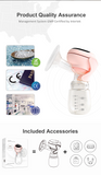 Economic Portable Auto Breast Pump for Babies - All-In-One [Breast Milk Bottles & Breast Pump]