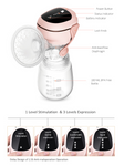 Economic Portable Auto Breast Pump for Babies - All-In-One [Breast Milk Bottles & Breast Pump]