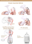 Economic Portable Auto Breast Pump for Babies - All-In-One [Breast Milk Bottles & Breast Pump]